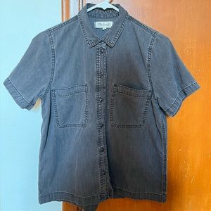 Madewell Denim Short-Sleeve Button-Up Shirt
